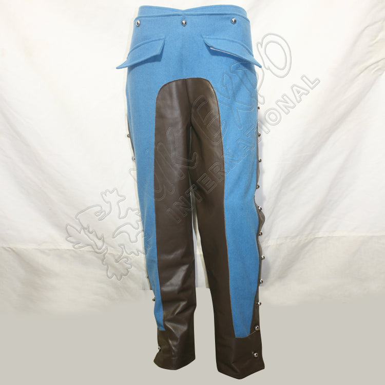 Sky Blue Hussar Riding Cavalry Breeches