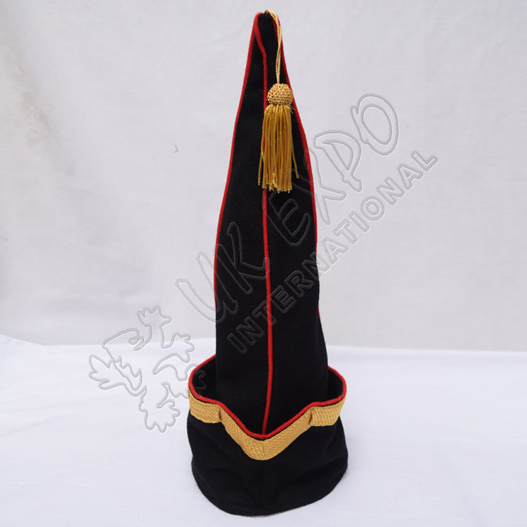 Gold Bullion Braid Spanish Sleeve Cap
