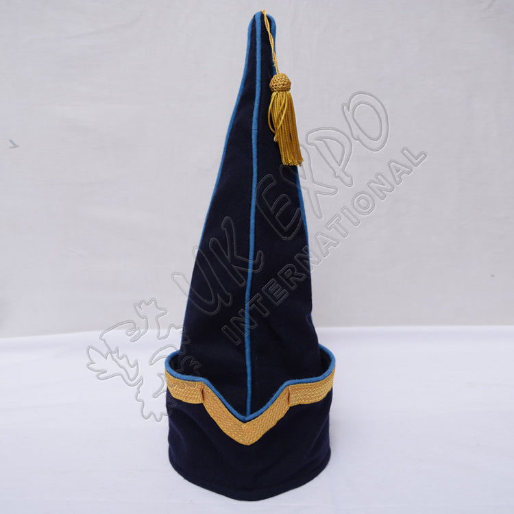 Spanish Sleeve Gold Bullion Braid Cap