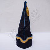 Spanish Sleeve Gold Bullion Braid Cap