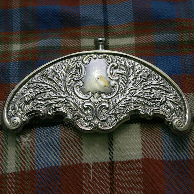Scottish Chromium Shiny Sporran Cantle