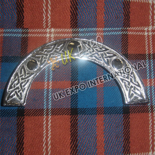 Scottish Celtic Chrome Sporran Cantle