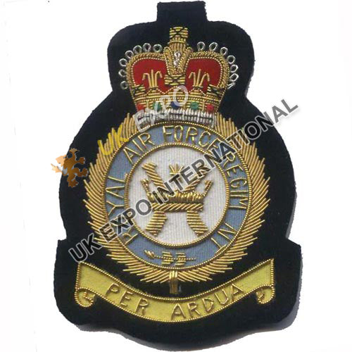 RAF Regiment Squadron Bullion Blazer Badge