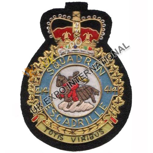 RCAF 414 Squadron Bullion Blazer Badge