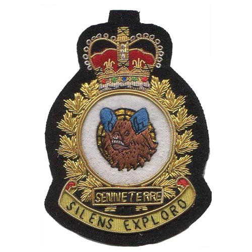 RCAF 414 Squadron Bullion Blazer Badge