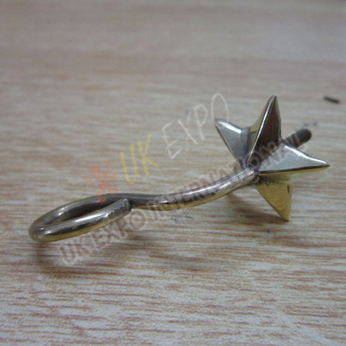 Star Hook for Shako Hat Military Star Clip Fastener