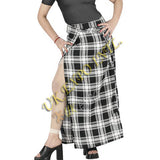 Ladies MacPherson Tartan Long Skirt