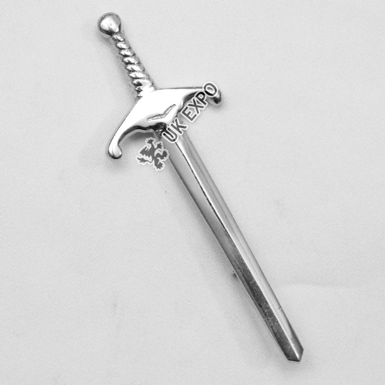 Sword Kilts Pin Chrome