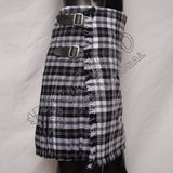 Erskine B & W Tartan 5 Yard Tartan Kilt