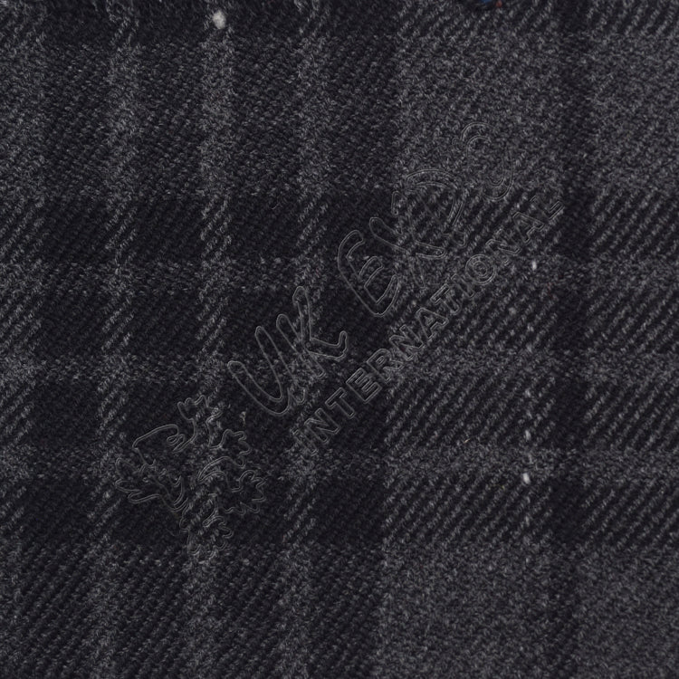 Black Line With Gray Tartan No 72