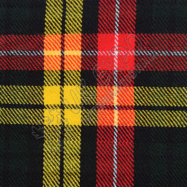 Black Yellow and Red Tartan No 85
