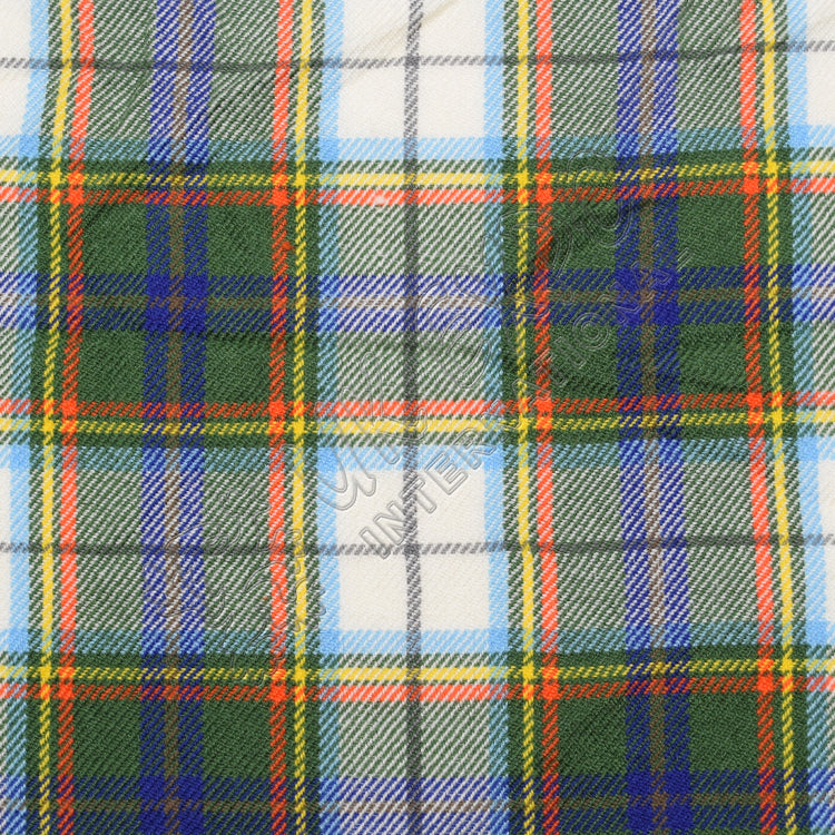 white and green Tartan No 90