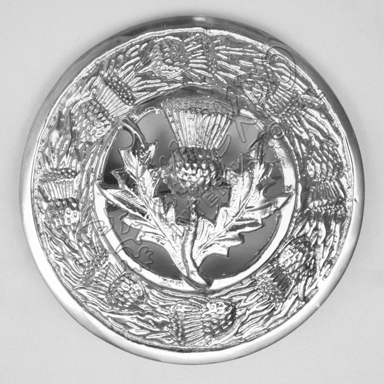 Thistle Moulded Brooch