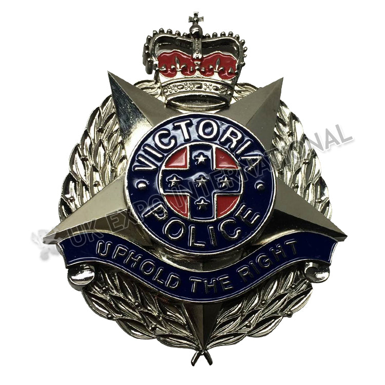 Victoria Style Police Badge