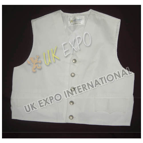 Military White Waistcoat
