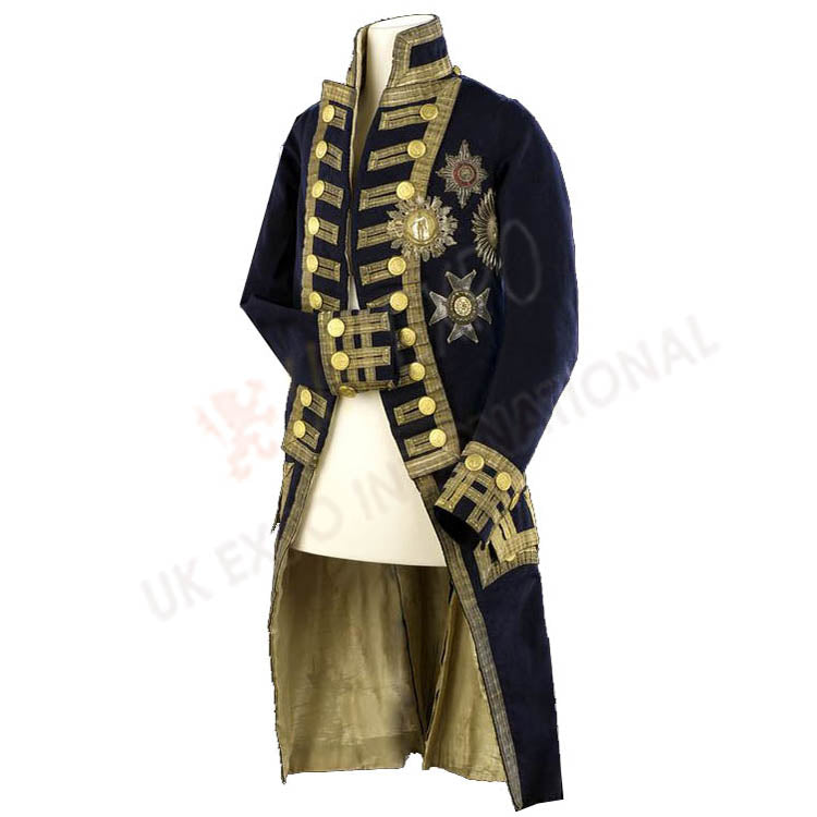 Lord Nelson Wax Effigy Gold Braid Anchor Coat