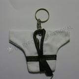 White Color Karate Suit Key Chain