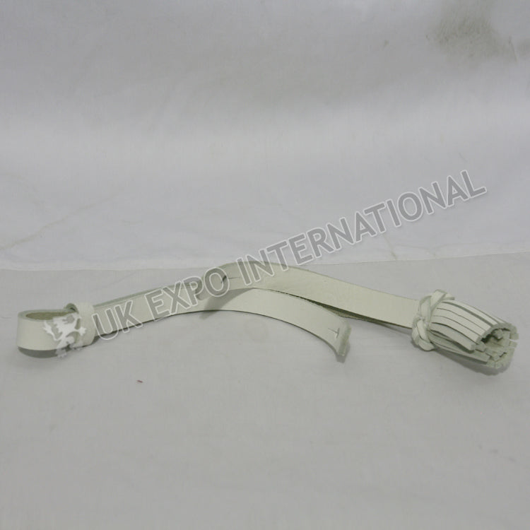 White Leather Sword Knot