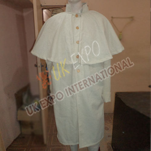 US Civil War Infantry White Great Coat