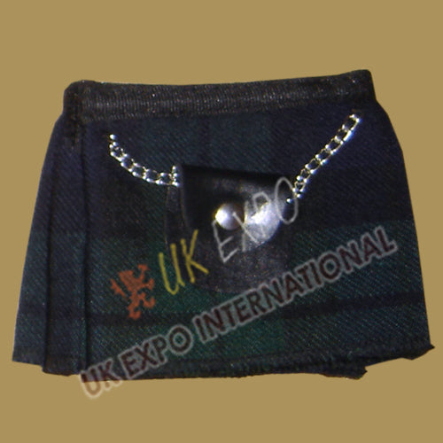 Wine Bottle Kilt Style Cover With Small Sporran