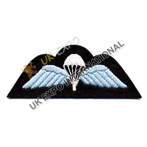 RAF Qualified Parachutist Wings Bullion Badge