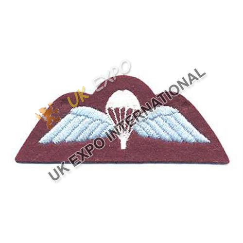 British Army Parachute Qualification Wings Bullion Badge