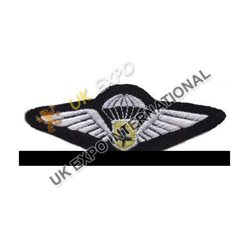 British Parachutist Jump Wings Bullion Badge