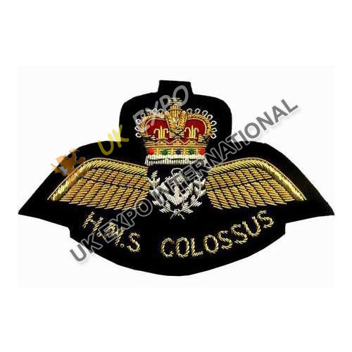 Fleet Air Arm Crowned Wing Blazer Bullion Badge