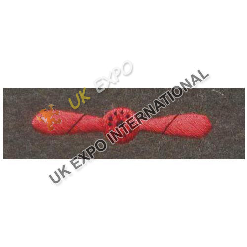 Royal Navy Air Mechanic Propeller Wing Bullion Badge