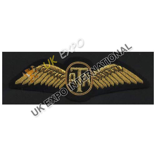 British ATA Pilot Wings Bullion Badge