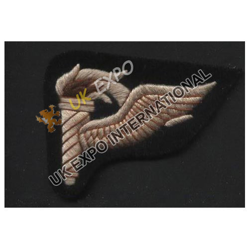 RAF Navigator N Half Wing Bullion Badge
