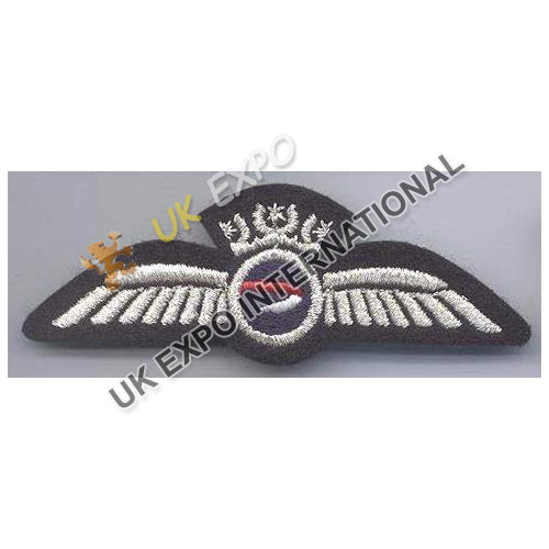 BOAC Style Pilot Wings Bullion Badge