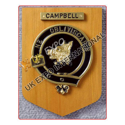 Campbell Clan Crest Wall Plaque