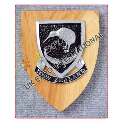 New Zealand Wooden Wall Plaque