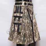 Y Style Digital Camouflage Utility Kilt